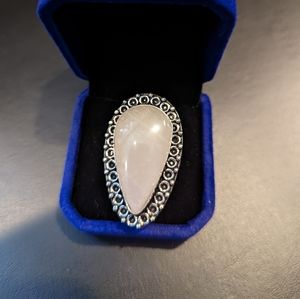 SALE - Beautiful Rose Quartz Ring